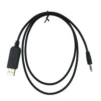 Câble série UART USB vers 3,5 mm 3 pôles TTL 3,3 V OEM/ODM avec puce FTDI 232R, câble audio stéréo 3,5 mm plaqué or