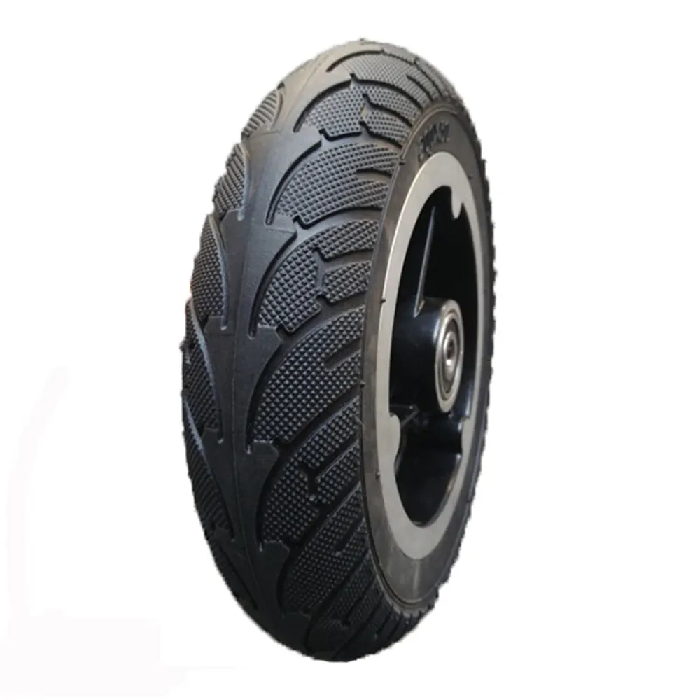 aluminum 200x50 cart semi-pneumatic rubber wheels tyre