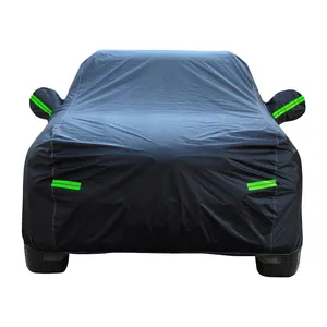 Housse de voiture imperméable pour SUV, coupe universelle, anti-ultraviolets, pour extérieur, personnalisée, avec parking extérieur