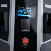 Chargeur EV GBT haute puissance commercial 60-480 kW DC, station de recharge rapide pour voitures électriques, état neuf avec fonction RFID, vente en gros