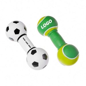 ของเล่นฝึกสุนัขแบบกัดแทะได้ ทนทานต่อการกัดแทะ ผลิตจาก TPR เป็นมิตรกับสิ่งแวดล้อม พิมพ์ลายซิลค์สกรีน พร้อมเสียงดังเอี๊ยด สำหรับสัตว์เลี้ยง - Product Image 1