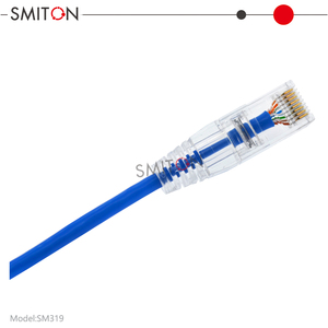 Slim 6 Feet <span class=keywords><strong>CAT6</strong></span> Ethernet LAN UTP Cabo fino RJ45 Patch Internet Comunicação Cabo - Product Image 6