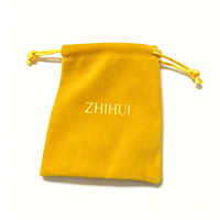 Pochette en velours noir personnalisée avec cordon de serrage, pochette à bijoux en velours, sacs à bijoux en velours avec logo