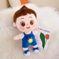 Poupée en peluche Qiaqia Yina en coton PP et polyester, nouvelle arrivée transfrontalière, poupée en tissu pour garçons et filles, cadeau d'anniversaire parfait pour enfants de 0 à 24 mois