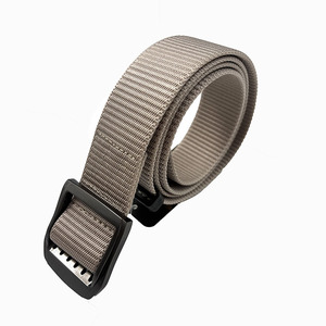 Sabuk Kasual Pria Bahan Nilon dengan Gesper Logam Lebar 3.5cm Panjang 1.6m Dapat Disesuaikan - Product Image 1