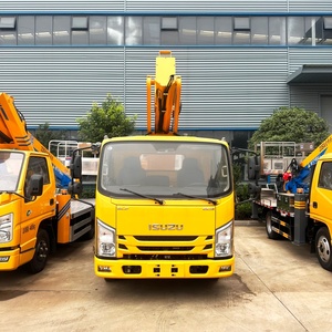 Camion nacelle Isuzu KV100 28m à bras télescopique pour l'installation et l'entretien des éclairages publics - Product Image 2