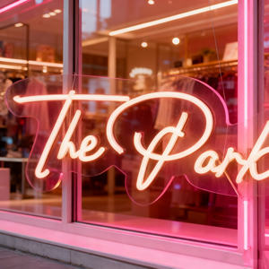 Buka tanda Neon gantung pada <span class=keywords><strong>Windows</strong></span> Neon tanda Drop pengiriman dengan produsen diterapkan ke Hotel dan toko restoran decora - Product Image 4