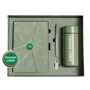 व्यक्तिगत उपहार कस्टम लोगो थोक कॉर्पोरेट प्रचार लक्जरी व्यवसाय उपहार सेट के साथ बोतल नोटबुक - Product Image 4