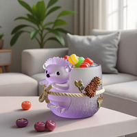 Dumo Hedgehog Bougie Plâtre Moule en silicone DIY Making Scented Candle Cup Ciment Succulent Potted Plant Desktop Decoration