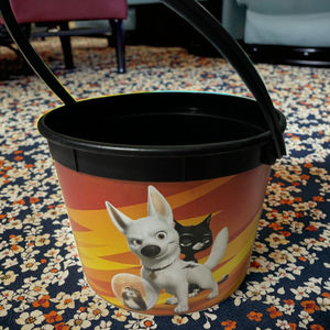 Cubos de Palomitas de Maíz Grandes de Plástico PP Estilo Cine, Color Rosa, con Diseño Americano Moderno para Fiestas, Marca OEM - Product Image 2