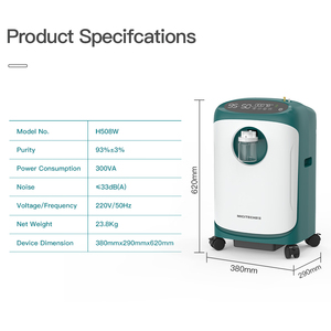 Micitech mới nhất đưa ra bốn xi lanh nồng độ cao oxy siêu yên tĩnh cho du lịch xách tay oxy Máy phát điện tập trung - Product Image 6