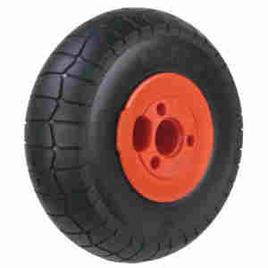 Roues en mousse PU 4.10/3.50 Roues/pneus et accessoires Roues de brouette pour pièces d'équipement de manutention - Product Image 1