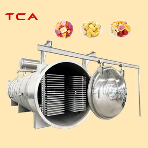 TCA Industrial Lyophilizer Liofilizador Freeze Freezing Drying Dried Dry Dryer Machine Equipment For Food Factory use