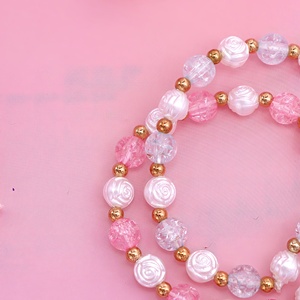 الأفضل مبيعًا 2 سوار مرن من الخرز للأطفال قابل للتعديل للنساء - Product Image 5