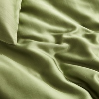 Ensemble de draps de lit en bambou biologique Oeko-tex de luxe 300tc enfants adultes housse de couette en bambou ensemble de literie housse de planificateur matelassée