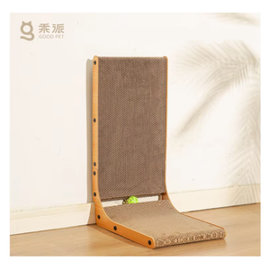 Grattacielo a forma <span class=keywords><strong>di</strong></span> <span class=keywords><strong>gatto</strong></span> a forma <span class=keywords><strong>di</strong></span> L per gatti staccabile raschietto tiragraffi per gatti - Product Image 1