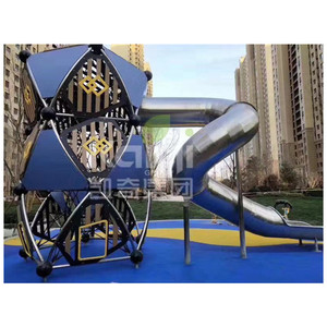 Glissades de haute qualité KAIQI en <span class=keywords><strong>acier</strong></span> inoxydable 304 pour aire de jeux, glissades d'extérieur et d'intérieur pour centre commercial et parc à thème - Product Image 5
