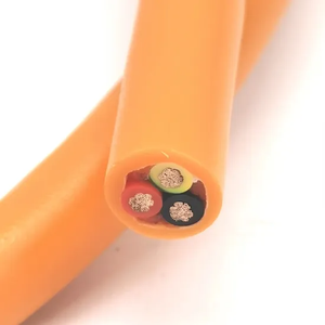 Câble d'alimentation extérieur ultra flexible à 2 conducteurs H05BQ-F PUR H07BQ-F pour appareils et machines - Product Image 1