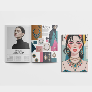 Impression de brochures de magazines en couleur pleine page avec reliure à points, papier couché, couverture souple, vente en gros de livres - Product Image 4