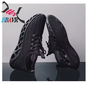 Zapatillas de malla de moda para hombre Nuoyiron Shoes Factory, color blanco. - Product Image 6