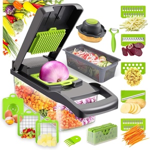 เครื่องหั่นผัก 16 in 1 พร้อมใบมีดสแตนเลส 7 ใบ สำหรับใช้ในครัว - Product Image 1
