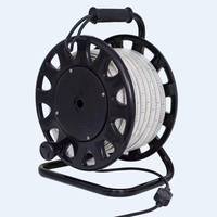 Portable AC LED bande Flexible LED bande lumineuse SMD 2835 180led étanche IP65 50 mètres 25 mètres 15 mètres de longueur pour le chantier