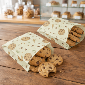 Bolsa de Papel Antigrasa Impresa Personalizada para Snacks, Bolsa para Palomitas, Venta al por Mayor, Ecológica y Desechable - Product Image 5