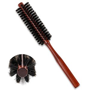 Peigne à cheveux en twill droit, <span class=keywords><strong>brosse</strong></span> roulante, baril rond, outil de coiffage pour le brushing, le bouclage et le DIY - Product Image 1