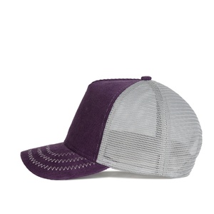 Gorra de Pana Personalizable con Logotipo Personalizado, Gorra Trucker de Malla, Gorra Deportiva Unisex de Alta Calidad - Product Image 2