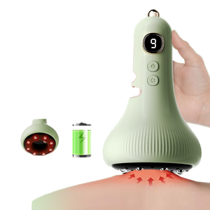 Masajeador Corporal Eléctrico GuaSha Inteligente con Ventosas, Calentamiento Magnético, Control de Tiempo, Batería Integrada, Recargable por USB, Masaje Negativo - Product Image 1