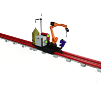 Soldador Robótico Inteligente con Visión 3D y Seguimiento de Costuras para Soldadura de Acero en Construcción, Estructuras, Columnas y Vigas, Robot de Soldadura con Programación Gratuita