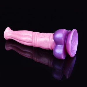 FAAK Fantasy Horse <b>Dildo</b> Anal Plug with Suction Cup Horse <b>Dildo</b> for Vaginal Anal Butt Plug Animal Cock Penis Sex Toys for Women - Product Image 1