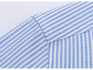 ハイエンドChemise Homme長袖100% コットンメンズシャツアンチリンクルDPアイロンビジネスプロフェッショナルODM - Product Image 5