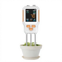 Testeur de sol numérique portable 10 en 1 pour la détection de l'humidité, de la température, du pH, de l'EC, du NPK et de la luminosité