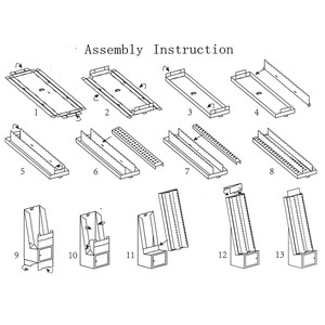 Thiết kế miễn phí sóng giấy eyewer kệ đứng miễn phí posm hiển thị đứng Kính mát tông sàn hiển thị - Product Image 2