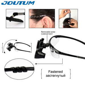 JOUTUM 3.5X Reçine Diş Büyüteçleri Büyüteç Diş Hekimi Binoküler Büyüteçler Tıbbi Cerrahi Kullanım için (Siyah) - Product Image 3