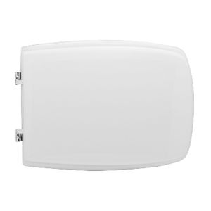 Asiento de inodoro para inodoro Dolomite Bowl Qt 70 Shape 3, blanco, con bisagras de expansión en forma de C - Product Image 1