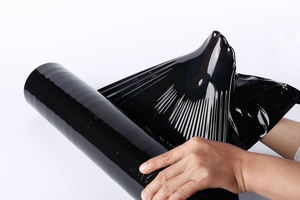 Nero 18 "Stretch Wrap 1500 piedi 20 micron di resistenza industriale trasparente resistente <span class=keywords><strong>imballaggio</strong></span> aderente movimento pesante <span class=keywords><strong>pellicola</strong></span> termoretraibile - Product Image 2