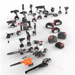 NANWEI tools kit 6.0ah/7.5ah brushless power tools set 3/4 piece set Multiple types of power tools