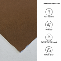Revêtement 900D 100% polyester pour produits d'extérieur et bagages, tente, auvent, sac à dos, PU, PVC, TPU
