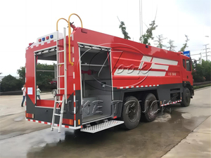 Camion de pompiers de 15 m³ avec pompe à eau haute pression, réservoir d'eau de 15 000 L, citerne à mousse pour la lutte contre les incendies dans les immeubles de grande hauteur - Product Image 3