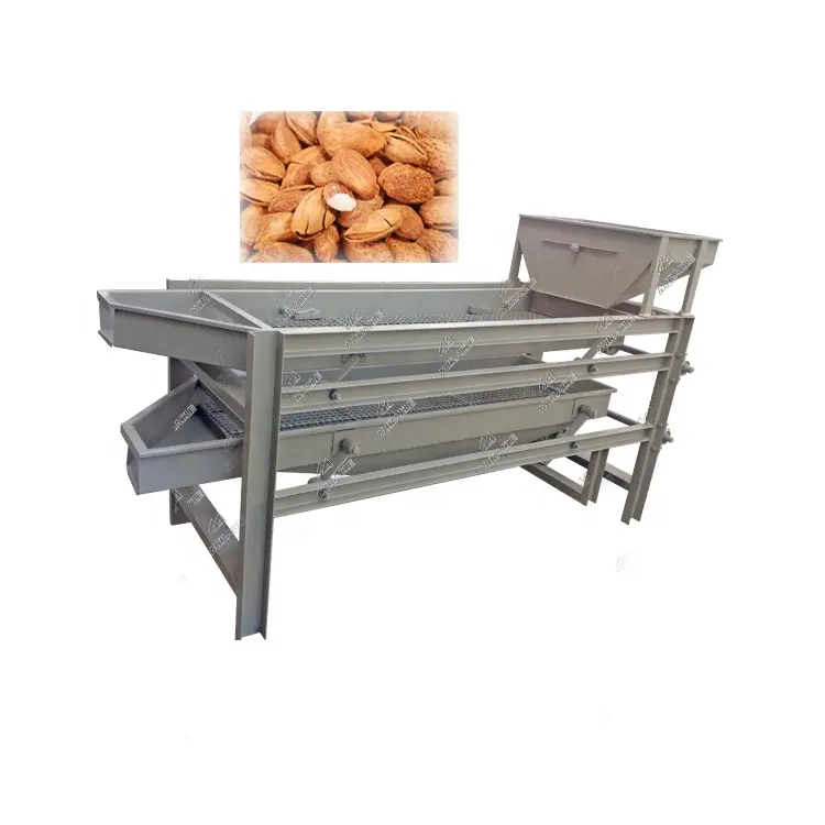 Commercial Almond Dehusker Machine Apricot Kernel Shelling Machine For Almond Shell Broken Machine