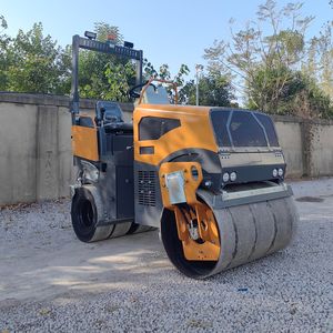 Rodillo Vibratorio Pequeño de Tambor Delantero y Rueda Trasera de Goma, Maquinaria de Construcción de Rodillo de Tambor Único de 1, 2 y 3 Toneladas, EPA KUBOTA - Product Image 6