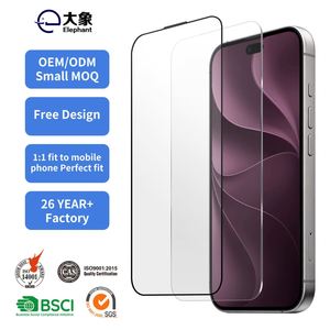 ฟิล์มกระจกนิรภัยสำหรับ 18 Pro และ Series 2.5D HD ใส ป้องกันการกระแทกและรอยขีดข่วน ความแข็ง 9H - Product Image 1