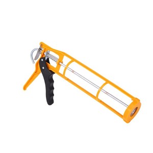 <span class=keywords><strong>Pistolet</strong></span> à mastic manuel double colonne pour verre, en acier, avec buse en <span class=keywords><strong>silicone</strong></span> pour <span class=keywords><strong>silicone</strong></span> et plastique, outil de jointoiement - Product Image 5