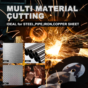 Sali New Chất lượng cao thép không gỉ cắt đĩa 4 1/2 inch thép cắt đĩa cho kim loại làm việc - Product Image 3