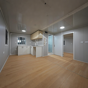 Casa Contenedor Expandible de Dos Pisos con Electricidad y Plomerí<span class=keywords><strong>a</strong></span>, Diseño Moderno <span class=keywords><strong>para</strong></span> Gimnasio/Tienda/Restaurante - Product Image 4