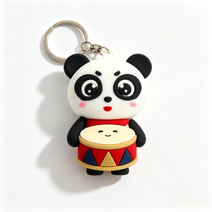 Portachiavi in PVC Gommato Personalizzato con Design del LOGO, 2D 3D, Morbido, con Personaggi <span class=keywords><strong>Anime</strong></span> Carini per Decorazione, Produzione Cinese - Product Image 1