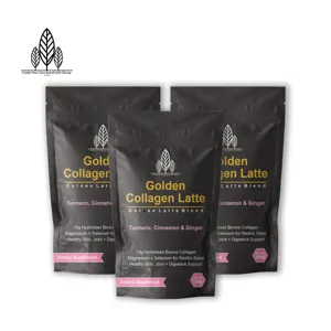 Golden Turmeric Collagen Latte Promotes Hair Nail Skin Bone and Joint Health Turmeric Latte Collagen Powder