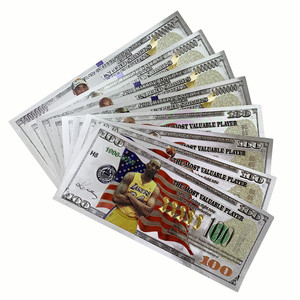 Nuova Banconota Commemorativa da Un Milione di Dollari in Lamina d'Argento di <span class=keywords><strong>Kobe</strong></span> Bryant - Product Image 6